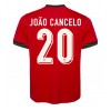 Portugal Joao Cancelo #20 Hjemmedrakt EM 2024 Kortermet